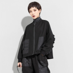 Euroopa kevad-s&uuml;gis t&auml;navar&otilde;ivad Naiste punkstiilis jakid Naiste lapitehnika elastsed l&uuml;hikesed mantlid Suurem&otilde;&otilde;tmelised riided M