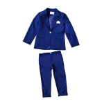 Kevad-s&uuml;gis pidulik poiste &uuml;likonnakomplekt Laste peokorraldaja pulmakost&uuml;&uuml;m V&auml;ikeste laste bleiserp&uuml;ksid r&otilde;ivakomplektid 120cm tumesinine v&auml;rv