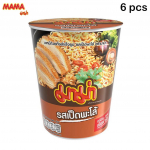 Mama Cup Kiirnuudlid Pa-Lo Duck Flavor 60 gx 6 tk - Tai toit 60 g x 6 pcs