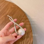 Metallist p&auml;rliga juuksen&otilde;elad Juukseklambrid Mood Sweet Ponytail Shark Clip Peakatted Naistele Juukseaksessuaarid h&otilde;be