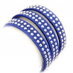 Les Tr&eacute;sors De Lily [R7035] &ndash; sinine disainerk&auml;ev&otilde;ru  Sissi  (3 ringi) - 1 cm sinine