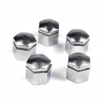 BSP631 5-osaline autoratta poldi kruvikate 1008209, 90343694 h&otilde;bedast v&auml;rvi plastikkork Vauxhall Opel GM jaoks 22,30 mm* 17 mm