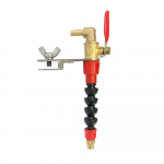 Roostevabast terasest tolmupuhastusveepihusti l&otilde;ikemasina tolmueemaldaja, mis sobib suurel kiirusel