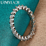 925 sterlingh&otilde;bedane t&auml;is-AAA tsirkoonist 7-10# s&otilde;rmus naistele moes v&otilde;luv ehted MR155 7