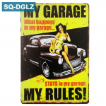 [SQ-DGLZ] Kuum MUSCLE AUTOGARAAŽ Metallist sildipood Seinakaunistused Plekksildid Vintage metallist sildid Kodukaunistus Maalimine Tahvlid Kunstiplakat