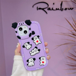 iPhone'i telefoni&uuml;mbrisele Kawaii Cartoon dog iPhone'ile 11 12 13 14 Pro Max k&otilde;ikeh&otilde;lmav kukkumisvastane telefoni&uuml;mbris For iPhone 11 roosa