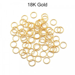 50-200 tk/partii 3-10 mm h&uuml;pper&otilde;ngad poolitatud r&otilde;ngad pistikud isetehtud ehete jaoks Tarvikute otsimine tarvikud 4mm x 200Pcs