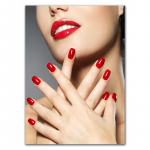 Beauty Nail Shop Art Poster Foto Seinakaunistus Beauty Eeyelash Makeup Print Plakat L&otilde;uendimaal HD2593 21x30 No Frame