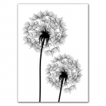 must valge v&otilde;ilill l&otilde;uendimaal armastustsitaat pilt plakat p&otilde;hjamaine maastik seinakaunistus taimed seinakunst l&otilde;uendimaal HD2909 21x30cm no frame