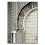 Moodsad Maroko tr&uuml;kised Marrakechi uksereisiplakat Seinakunst L&otilde;uendimaalipildid elutoa kodukaunistamiseks HD0099 21x30cm no frame