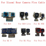 Tagumise tagumise esikaamera painduv kaabel Xiaomi Mi 9 8 8SE 8Lite Play Poco F1 p&otilde;hikaamera mooduli parandamine For Mi Play