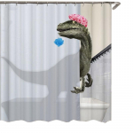 Armas suplemisdinosauruste prindiga du&scaron;ikardin Veekindel vannitoakardin Du&scaron;itarvikud Vannikardin180x180Cm China valge