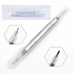 Kirurgilise kulmude naha t&auml;toveeringu markeri t&ouml;&ouml;riistatarvikud m&otilde;&otilde;tejoonlauaga Purple one head 1mm