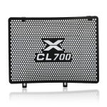 Mootorratta CFMOTO 700CL-X CLX700 CLX 700 700CLX jaoks aastaringselt Radiaatoriv&otilde;re kaitsekatte kaitsekate 700 CL-X CF MOTO A gray