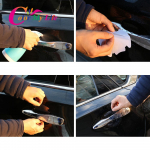 Color My Life 4tk/komplekt Auto uksekausi kleebis Ford Focus Fiesta Mondeo Kuga Ecosport 2009 2010 2011 2012 2013 2014 2015 White For Fiesta