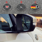 2x63 mm v&auml;ljaande logoga embleemi m&auml;rgi kleebised 2012&ndash;2019 WOLFSBURG jaoks A