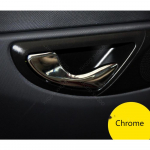 1Pcs Car Interior Door Handles Inside Inner Door knob For JAC J3 J3S Turin 6105230U8010 6105240U8010 6205230U8010 silvery-Front left