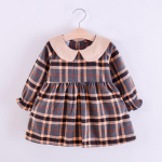 Lasteriided S&uuml;gisene uus kleit V&auml;ike beebit&uuml;druku printsessi kleit t&uuml;drukutele vabaaja elegantne peokleit 90 valge/hall v&auml;rv