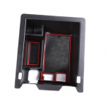 ABS auto keskkonsooli k&auml;etugede hoiukast sobib Mazda CX-5 CX5 2017-20 23 salongi tarvikute kasti panipaiga korrastamine must