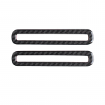 Ford Mustang 2015-2018 Air vent decorative frame Real carbon fiber sticker Vent frame Mustang Interior Trim Air outlet A