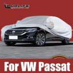 T&auml;ielikud autokatted VW Volkswagen Passat B6 B7 B8 v&auml;litingimustes lumekaitse p&auml;ikesevari tolmukindel veekindel Oxford riie For VW Passat black