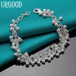 925 h&otilde;bedast viinamarjahelmestest k&auml;ev&otilde;ru naiste pulmakingitus romantilised ehted 20cm