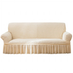 Stretch Jacquard diivani kate Diivani katted elutoa tugitooli diivani katted 1/2/3/4 istekohaga 4 Seat 235-300cm