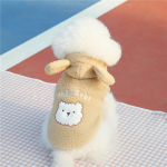 Talvised soojad koerariided Armsad fliisist koerte kapuutsid Koeramantel v&auml;ikestele koertele Yorkshire'i terjer kutsikavestid jakid lemmikloomatarbed S