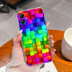 Telefoni&uuml;mbris Samsung A20S A03 A14 A30 A04E A32 A10e A52 tagakaas Mood p&otilde;rutuskindel matt pehme silikoon l&auml;bipaistev telefonikott Galaxy kaitseraua jaoks Samsung A6S