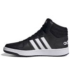 Adidas Hoops 2.0 Mid Must Valge Meeste Tennised Core-Black Cloud-White FY8618 40⅔