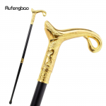 Kuldne luksuslik k&otilde;verjoone t&uuml;&uuml;p jalutuskepp, mood, dekoratiivne jalutuskepp, h&auml;rrasmees, elegantne jalutuskepp, 93 cm kuld