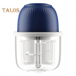 1 komplekti ingveripurusti USB-laadimisk&ouml;&ouml;gin&otilde;ud kiire mootor Suurep&auml;rane mini elektriline k&uuml;&uuml;slaugupurusti ingveril&otilde;ikur restoranile 350ml tumesinine v&auml;rv