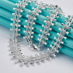 URMYLADY 925 h&otilde;bedane kaherealine helmestega kaelakee naistele pulmapeo moeehted 45cm