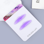 Lashlift padjad blackwings 5 ​​Pairs Eyelash Perming Pad Silikoonist kleepuv L lilla