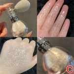 Glitter Spray Highlighter Puuder Teemant K&otilde;rgl&auml;ikega &Otilde;hkpadi Puuder L&otilde;hn L&auml;ikiv High Light Glitter N&auml;o Meik Kosmeetika