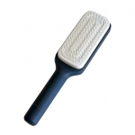 Suure massaažikammiga, &uuml;he klahviga isepuhastuv peanahamassaaž pika juukseharja k&auml;epidemega antistaatiline juuksekamm naistele lilla