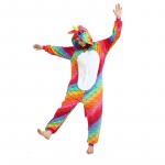 Kigurumi Animal Cosplay kapuutsiga kombinesoon pidžaama meeste naiste pikkade varrukatega talvine soe Rompe magamisriided Panda Lion, leopard, elevant, sebra, tiiger cosplay XL