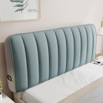 Uus saabunud &uuml;hev&auml;rviline hall k&otilde;ikeh&otilde;lmav pehme sametist tepitud voodipeakate Kvaliteetne teppimine, pehme pl&uuml;&uuml;s peatsi kate W140 x H75cm roheline