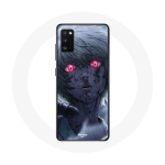 &Uuml;mbris Samsung Galaxy A41 Kurapika Hunter x Hunter manga jaoks must
