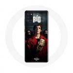 Samsung Galaxy A21S &uuml;mbris La casa de papel Rio Mask