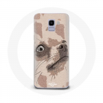 &Uuml;mbris Samsung Galaxy A8 2018 Chihuahua koerat&otilde;ugu jaoks