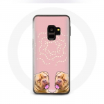 &Uuml;mbris Samsung galaxy S9 pluss Dogue de Bordeaux s&uuml;mmeetrilise foto jaoks