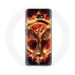 &Uuml;mbris Samsung Galaxy A5 2017 Hunger Games Movie logo jaoks