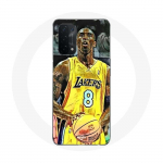 Coque pour Oppo A74 Kobe Bryant Dunk lakers 8 NBA Noir