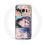 &Uuml;mbris Samsung Galaxy S6 Tanjiro Inosuke ja Zenitsu Demon Slayer Kimetsu no Yaiba Manga jaoks