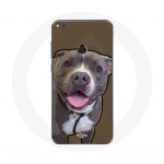 Huawei P8 Lite 2017 Pitbull Dog valge hall &uuml;mbris