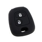Silikageel Auto 2 Nupuga Pultv&otilde;tme Korpuse Hoidja Kate Kaitsja Peugeot 106 107 206 207 307 408 Silikoonist V&otilde;tme Tarvikud white key case white