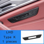 LHD BMW 5. seeria G30 G31 jaoks s&uuml;sinikkiust keskkonsooli k&auml;etoe katte hoiukast k&auml;igukangi positsioonipaneeli dekoratsioonikate autovaruosad Type K LHD
