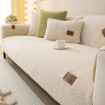 Villane diivani kate Talvine soe elutuba Diivanipadi pl&uuml;&uuml;sis paksendatud libisemiskindel r&auml;tik Mugav hingav seljatugi k&auml;etugi 70x70cm 1pc