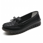 Lehma l&otilde;hestatud nahast naiste kingad Luksuslikud naiste jalatsid Naiste p&auml;tsid Ema vabaajajalatsid naistele mokassiinid 38 must